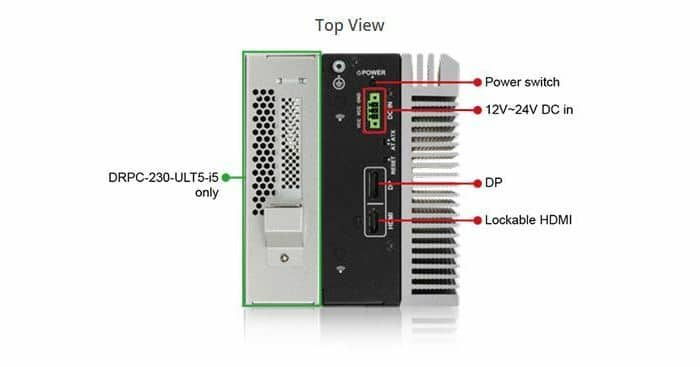 DRPC-230-ULT5 photo of ports