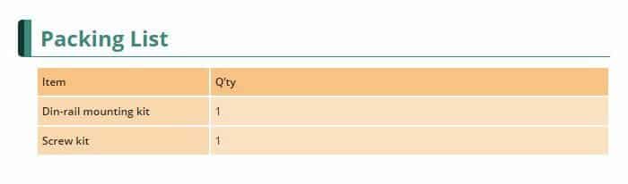 DRPC-230-ULT5 mounting information