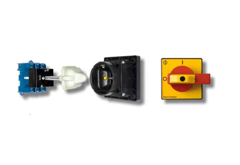 Bottom-mounted switch