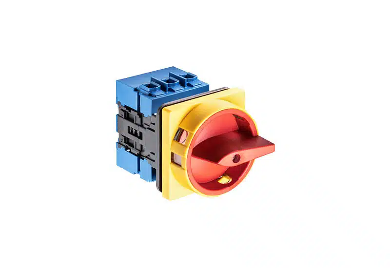 Front-mounted switch