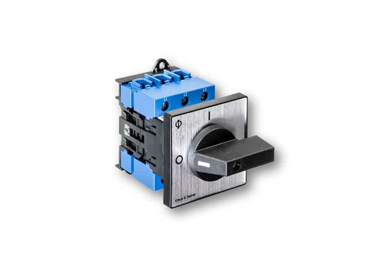 Front-mounted switch