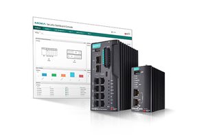 Moxa industrial cybersecurity solution with EtherCatch, EtherFire and SDC monitoring